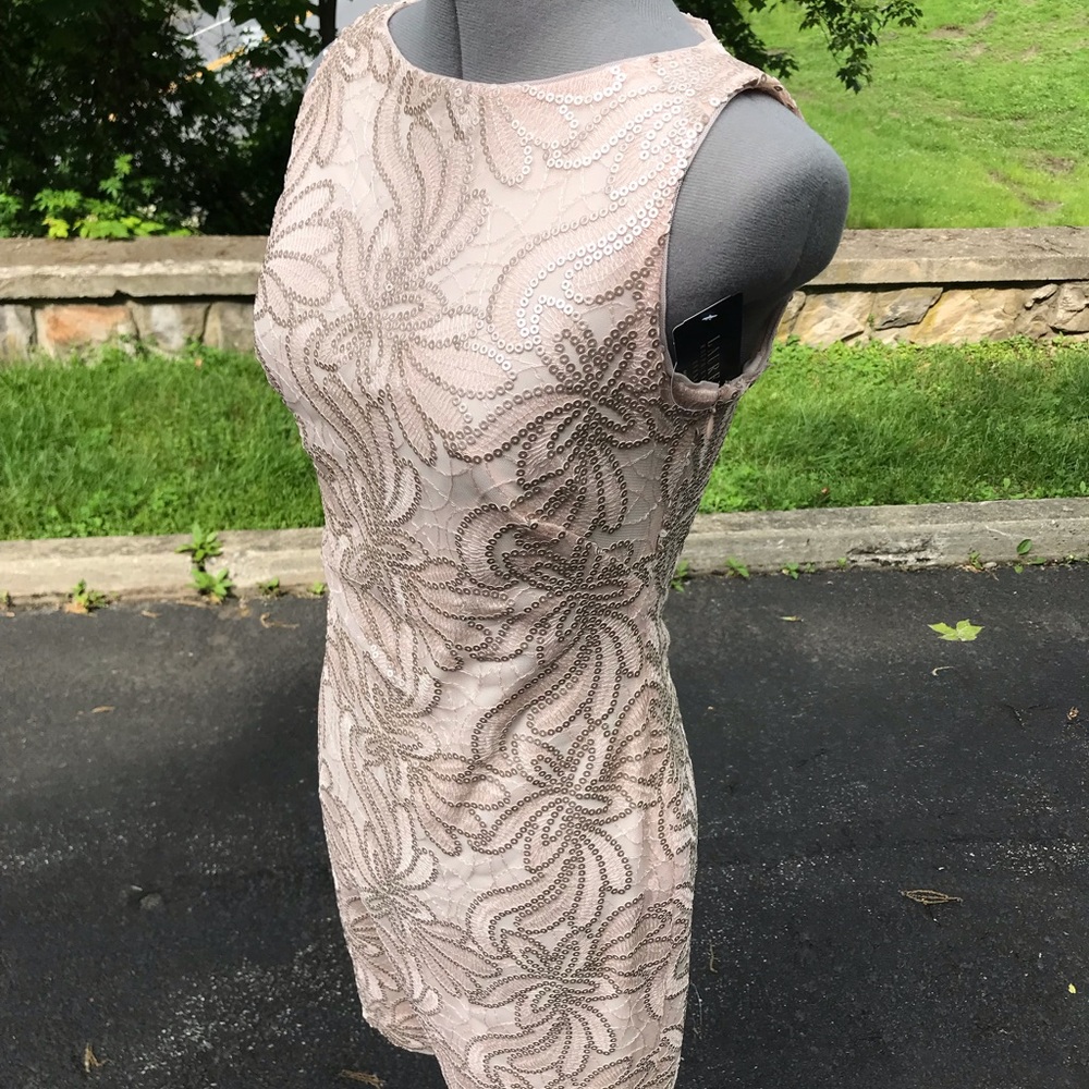 Ralph Lauren Evening Sequin blush